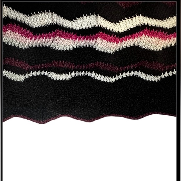 Austin Reed zigzag-woven multicolor scoop neck sweater. Size M - Picture 4 of 8